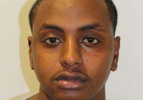 A GUNMAN who spat at police after threatening to shoot has been jailed