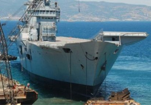 İngiliz uçak gemisi İzmir’de sökülecek