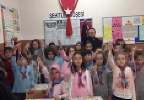 Istanbul teacher makes students pose with nooses, shares post on social media