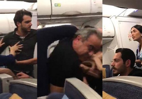 Uçakta çıkan kavga İstanbul’a zorunlu iniş yaptırdı