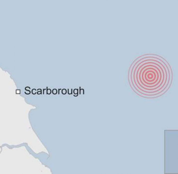 Earthquake hits off coast of Scarborough measuring 3.8 magnitude