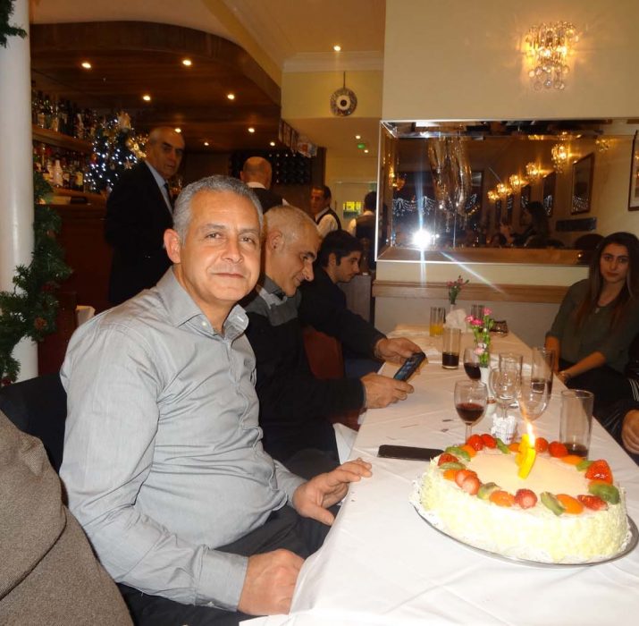 Hüseyin Gazioğlu 50. yaşını sevenleriyle birlikte kutladı