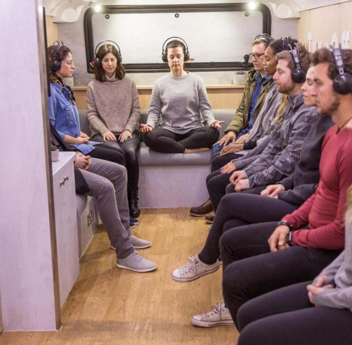 ‘Meditation bus’ launched in London to de-stress commuters