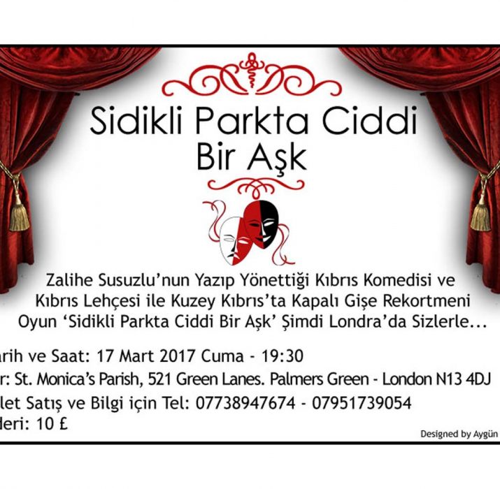 Upcoming event: Sidikli Parkta Ciddi Bir Aşk