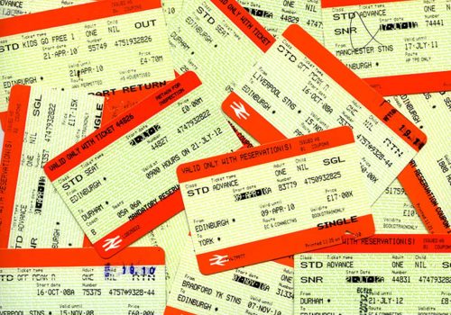 Tren biletleri tarihe karışıyor