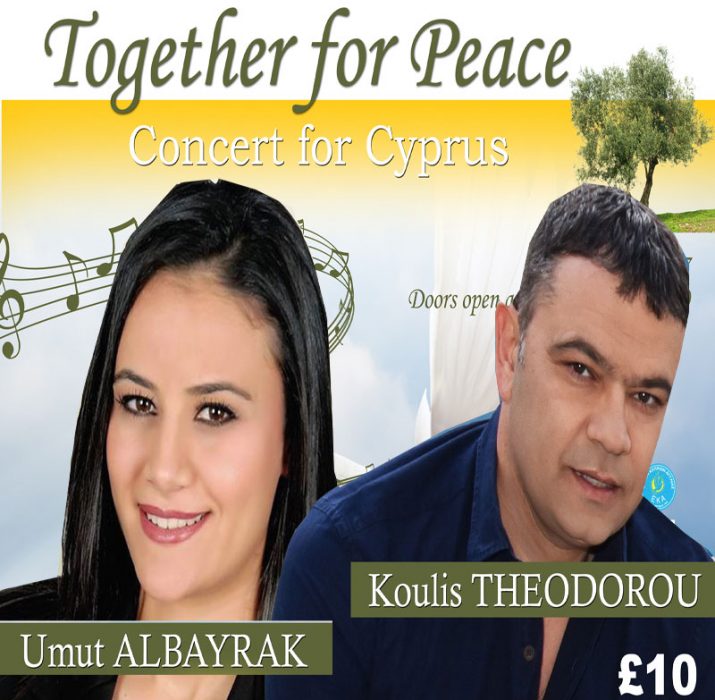 Kıbrıs için barış şarkıları söylenecek
