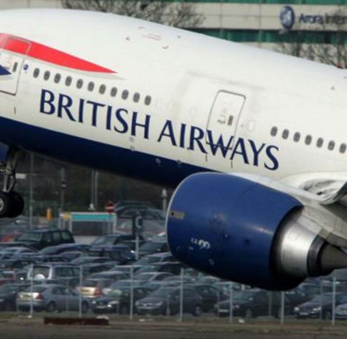 British Airways’in uçuşuna dört saatlik fare rötarı
