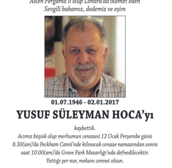 Yusuf Süleyman Hoca