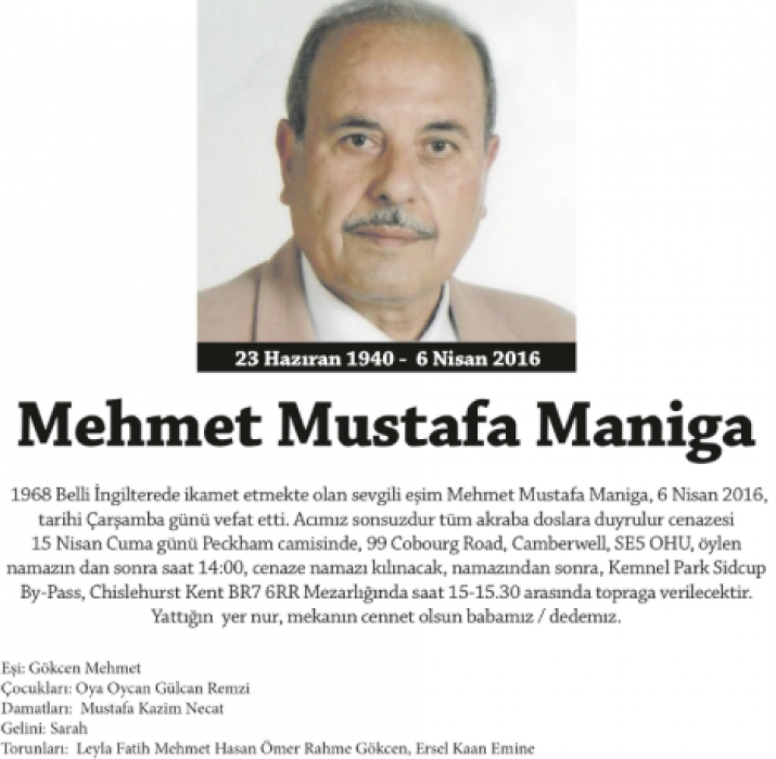 Mehemet Mustafa Maniga