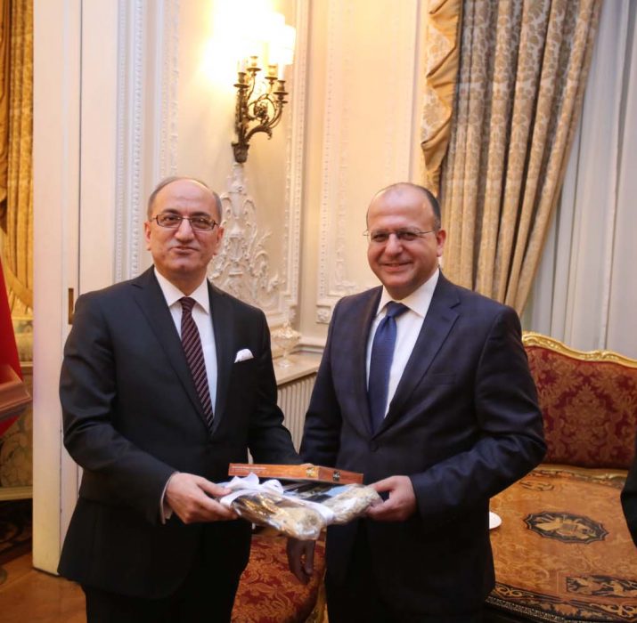 ITSEB pays a visit to the Turkish Ambassador