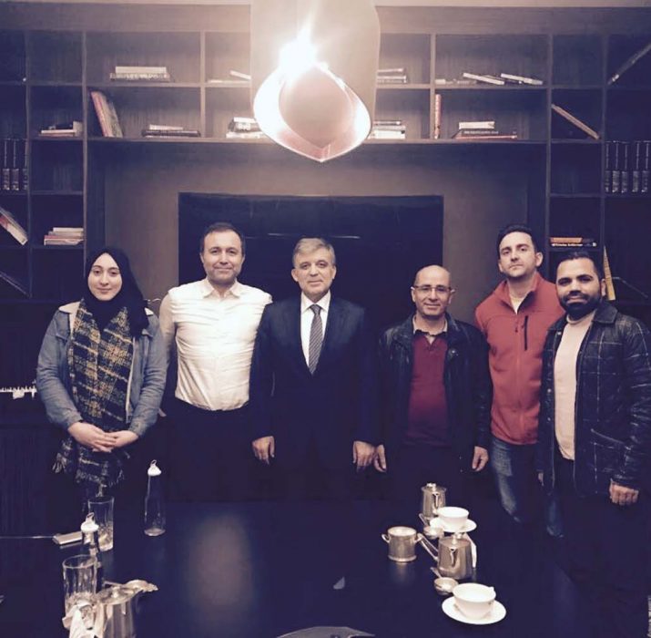 UETD’liler Abdullah Gül ile görüştü