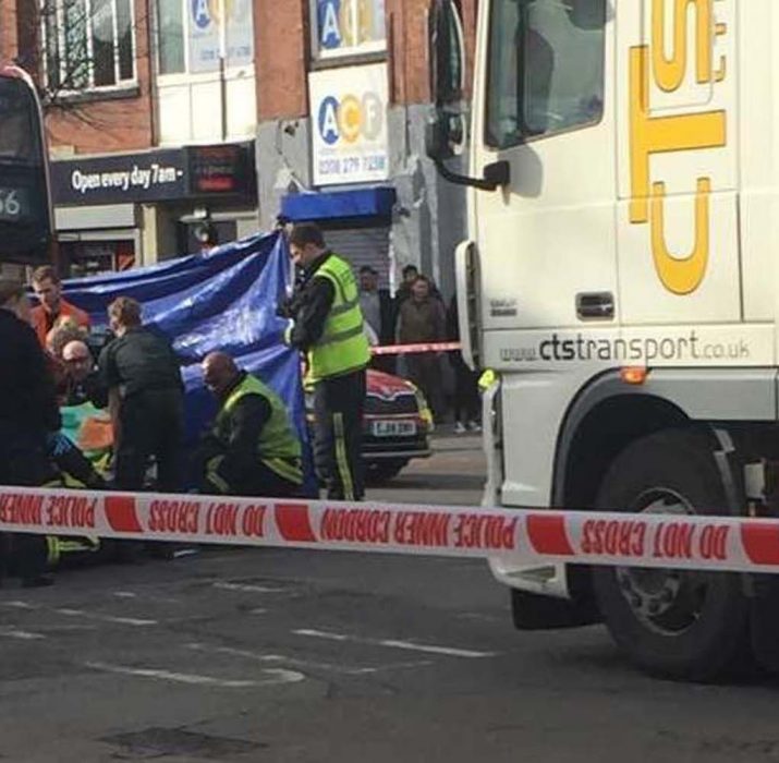 Lorry driver arrested after man killed ‘on way to pray at mosque’