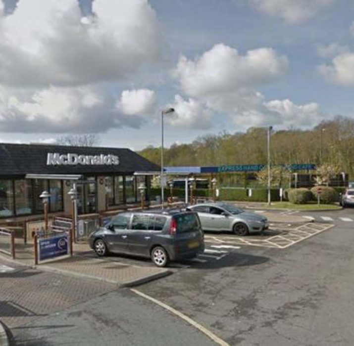 Arrests after McDonald’s drive-through stabbing in Devon