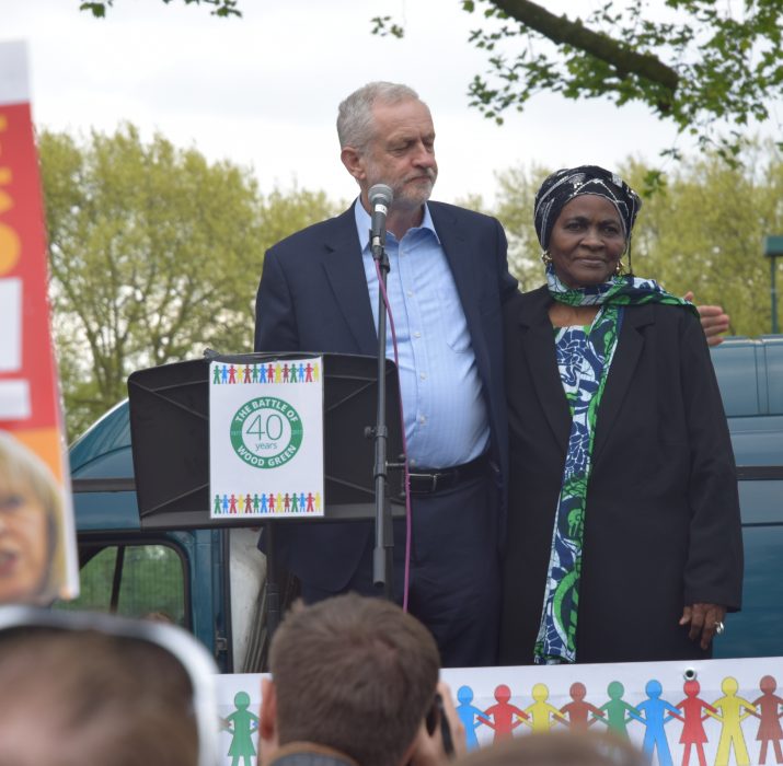 Wood Green’in anti-ırkçılık kutlamasında Jeremy Corbyn konuştu