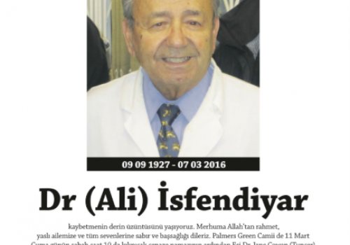 Dr. Ali İsfendiyar