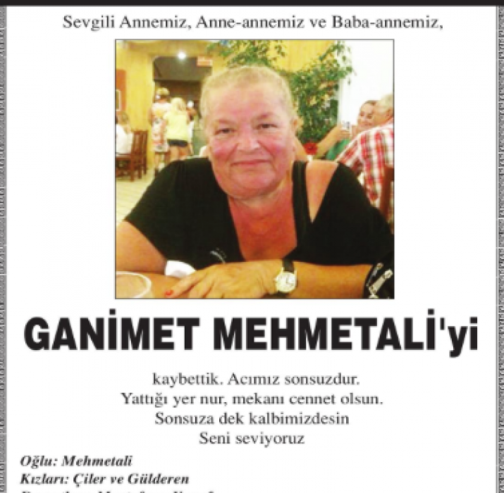 Ganimet Mehmetali