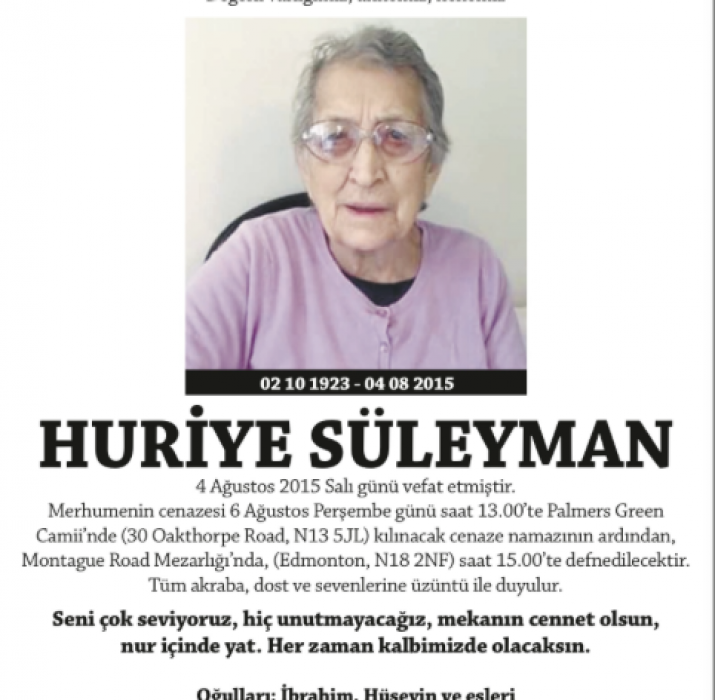 Huriye Süleyman