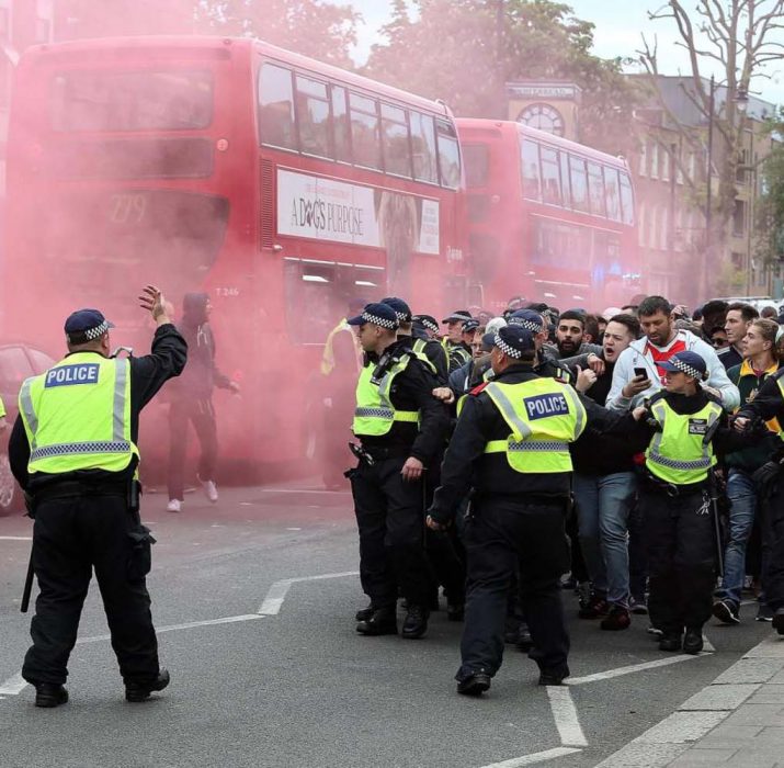 Tottenham-Arsenal maçında olaylar çıktı: 6 holigan tutuklandı