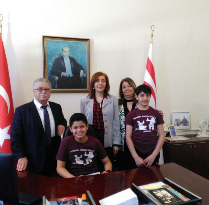 Students pay a visit to Zehra Başaran