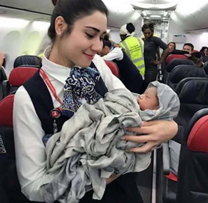 Baby on board: woman gives birth on Turkish Airlines flight
