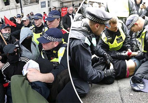 Polis, Londra’da İslam karşıtlarını gözaltına aldı