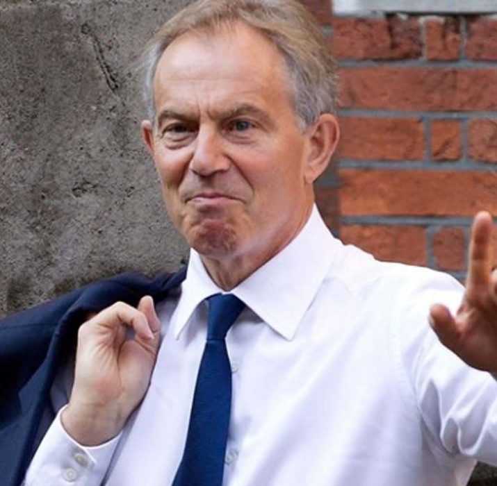 Tony Blair’den, Macron’a destek