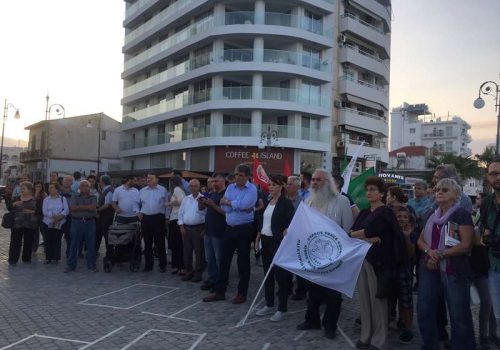 Larnaka’da NATO karşıtı eylem