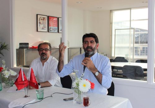 Turkish journalist Levent Gültekin met Londoners
