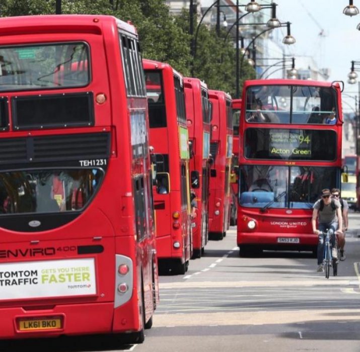 Londra otobüslerinde iki yılda “25 ölü, 12.000 yaralı” var