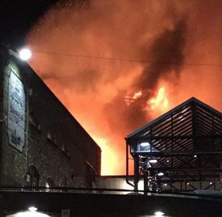 Camden Market’te büyük yangın!