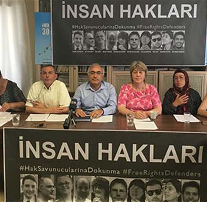 Human rights defenders in Turkey blast detention of activists