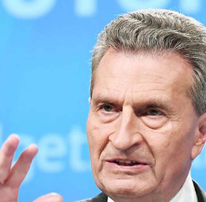 Oettinger: AB ülkeleri vaad edilen parayı finanse etmeli