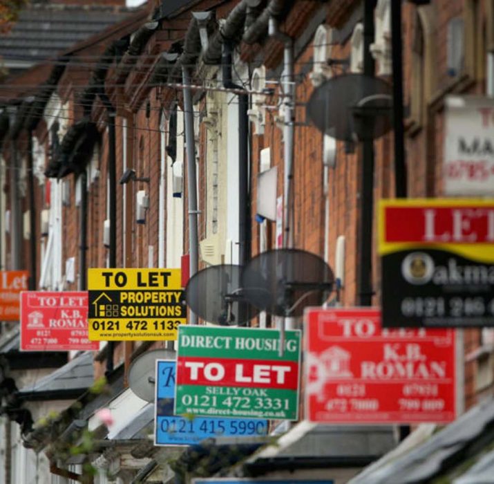 Rents in London are falling as the capital’s stagnant market drags back the rest of the UK