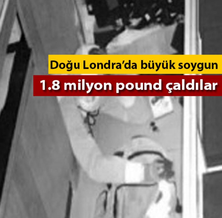 Londra’da kuyumcu soygunu: 1.8 milyon pound çaldılar (VIDEO)