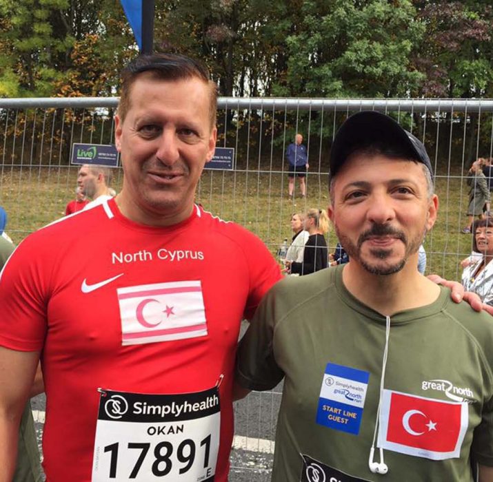 Kıbrıslı Türk atlet Great North Run’da koştu