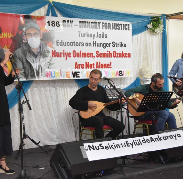 Hunger strike teachers supported in London