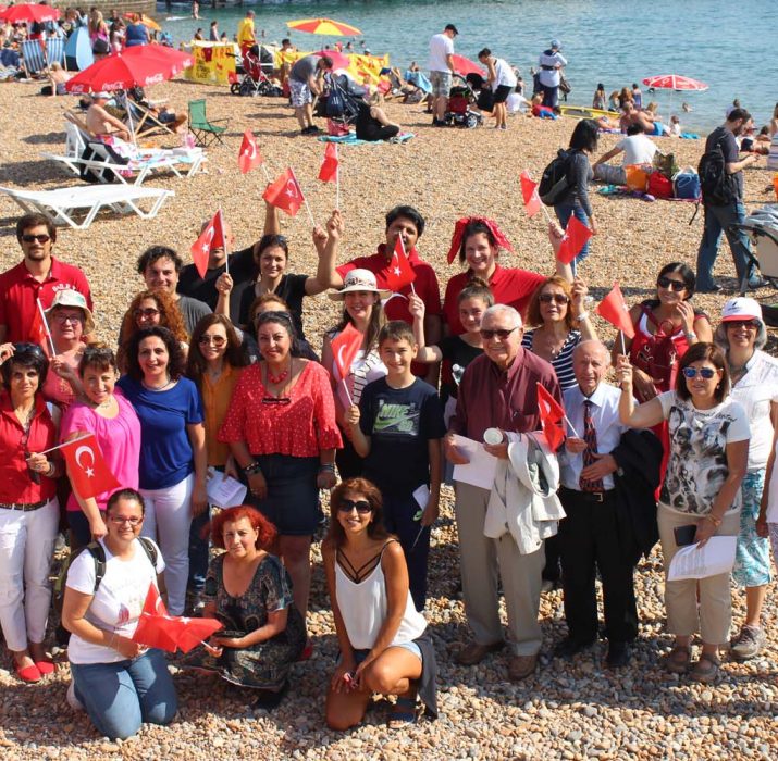 30 August Victory day was celebrated in Brighton