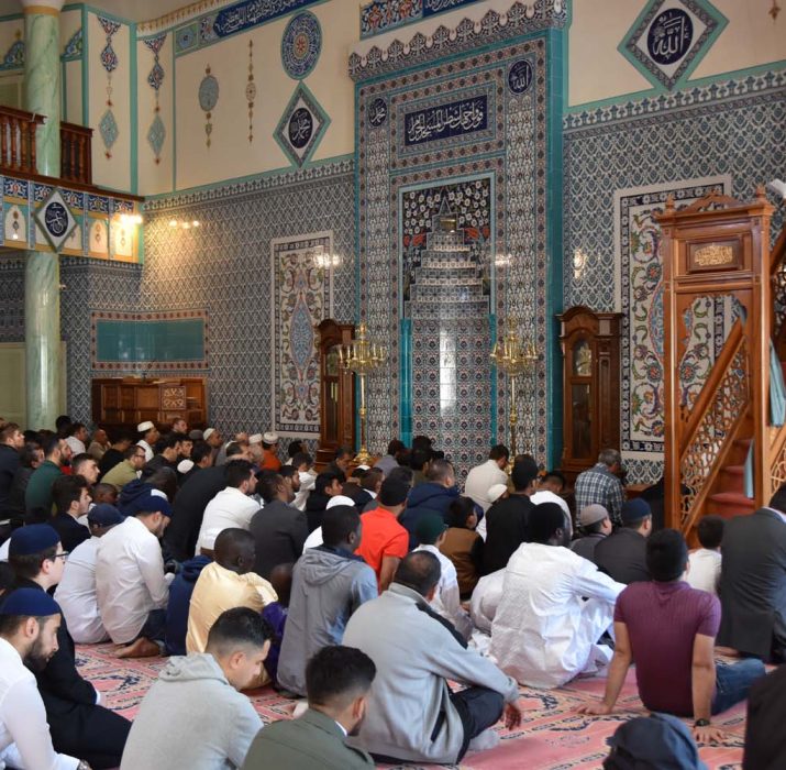 Eid was celebrated in London at religious centres