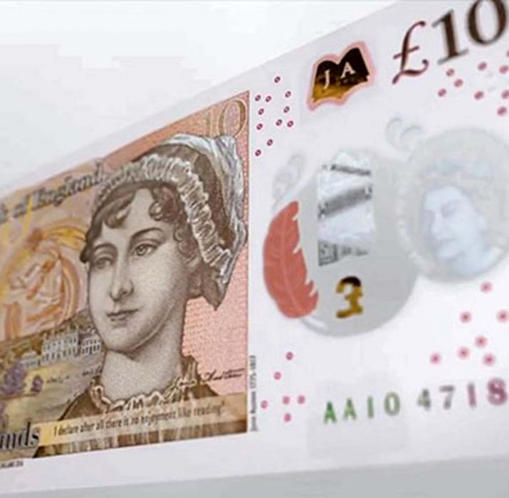 Jane Austen’lı yeni 10 sterlin tedavülde (VIDEO)