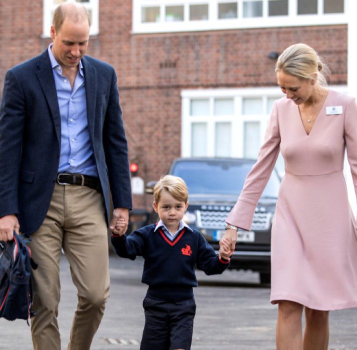 Küçük Prens George okula başladı