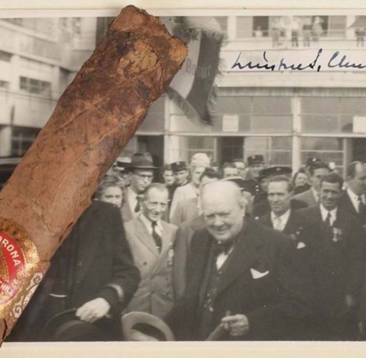 Churchill’in purosunun izmariti 12 bin dolara satıldı
