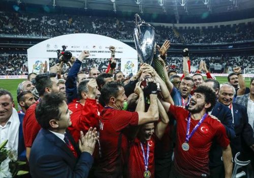 Ampute Milli Futbol Takımı, Avrupa şampiyonu oldu