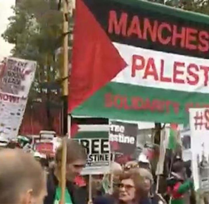 Londra’da Balfour protestosu
