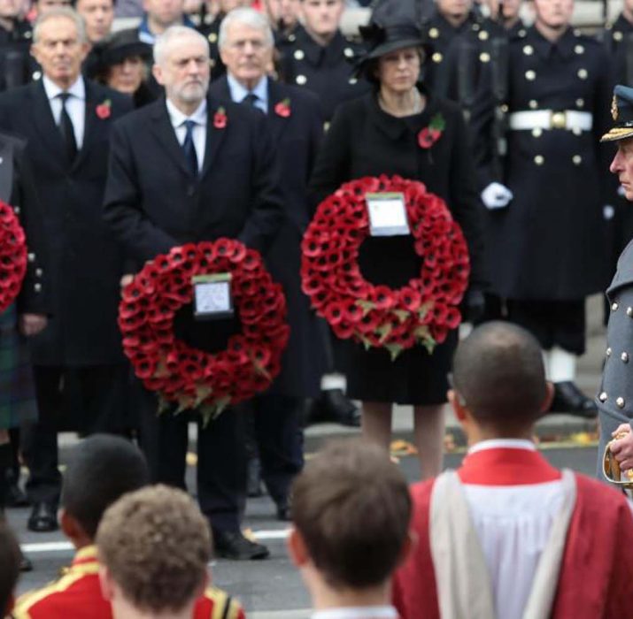 Remembrance Sunday Ceremony in England