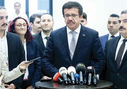 Turkish minister repeats call for updating customs union deal