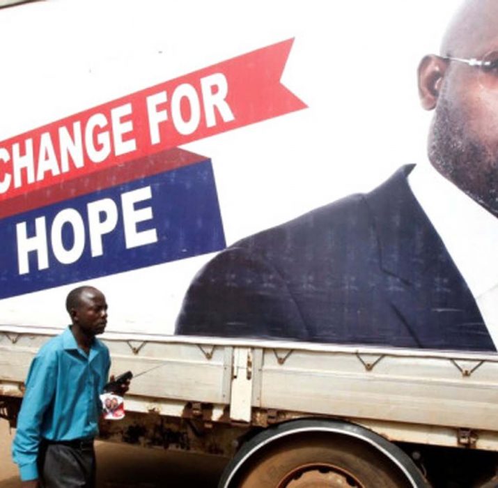 Chelsea’nın eski yıldızı Liberya’nın yeni Devlet Başkanı seçildi