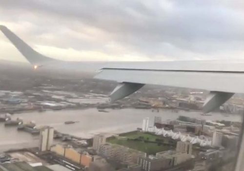 Pilot aborts plane landing at London City Airport