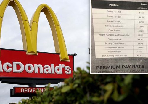 McDonald’s gives workers biggest pay rise in ten years