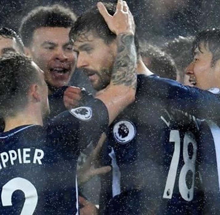 Zorlu hava koşulları Tottenham’ı durduramadı