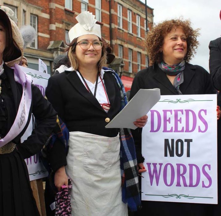 Callout for women’s rights in Palmers Green